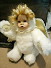 16" Jointed Angel Doll w/Wings, Halo, Plush body Porcelain face,Wondertreats Inc