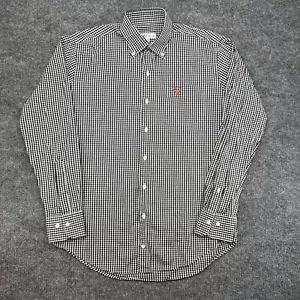 Peter Millar Mens Button Down Shirt M Texas Longhorns Embroidery Long Sleeve - Picture 1 of 10
