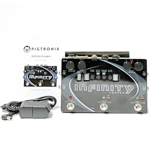 Pigtronix Infinity Looper Guitar Effects Pedal Dual Stereo - Boxed Set - Picture 1 of 10