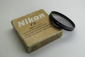 Genuine Nikon 72mm Circular Polarizing Filter - Original Box and Case - Picture 1 of 13