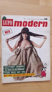 Lupo Modern Nº12 del 16/03/1966 con póster Claudia Cardinale Mick Jagger Beatles - Imagen 1 de 5