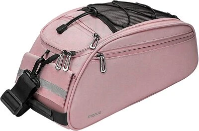 Waterproof Bicycle Bike Rack Bag Trunk Pannier Rear Seat Cycling Shoulder Bag - Image 1 of 4