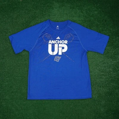 Grand Valley State Lakers NCAA Adidas Blue Men's Team Logo Shirt - Image 1 of 3