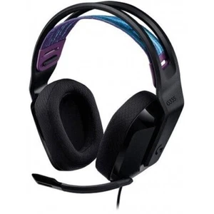 Logitech G335 Noir Bonnet De Gaming Filaire Avec Micro Pliable - Photo 1/1