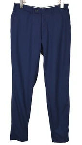 SUITSUPPLY Brescia Trousers Men's UK 36 / W31 Wool Pleated Tapered Zip - Picture 1 of 6