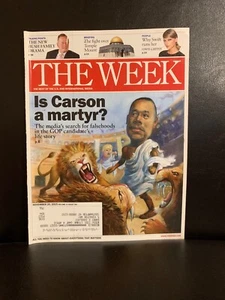 The Week Magazine Is Carson A Martyr? November 20, 2015 - Imagen 1 de 5