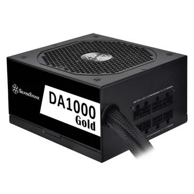 SilverStone DA1000-GH Cybenetics Gold 1000W Semi-Modular Atx Power Supply - Image 1 of 4