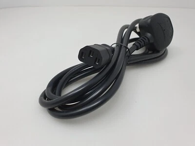 For Soundcraft Spirit M12 Mixer Mains Power Cable AC Power Lead Cord 2m UK Plug - Image 1 of 4