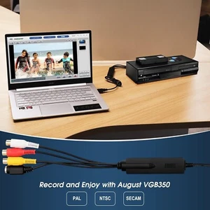 VHS to Digital Video Capture External USB Video Capture Card V Home Office - Picture 1 of 7