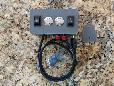 Customizable Apex Neptune Breakout Box  4 switches 2 push release connectors - Image 1 of 4