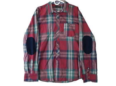 Sovereign Code Plaid Shirt Men's Size XL Red Button Down - Image 1 of 4