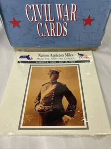 Atlas Edition Civil War Cards sealed USA cards 1-20 92 Nelson Miles set NEW - Picture 1 of 6