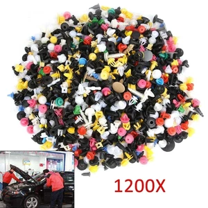 Juego de 1200 clips de ajuste de plástico para automóvil surtidos retenedor de panel de puerta sujetador de remache - Imagen 1 de 13
