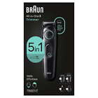 5-in-1 Men's Electric Grooming Kit with Beard Hair Trimmer, Black
