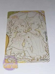 CARTE KAYOU CARD HATUSNE MIKU : KAGAMINE RIN & LEN QCY-MTR-012 - Imagen 1 de 1