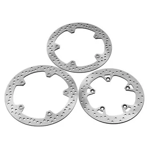 2 Front & 1 Rear Brake Disc Rotor Fit For BMW R1200GS R 1200GS R1250GS 13-20 New - Picture 1 of 9