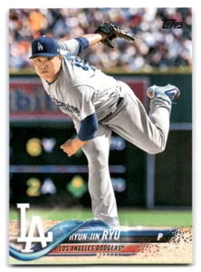 Hyun-Jin Ryu 2018 Topps Update Baseball #US179 Los Angeles Dodgers - Picture 1 of 2