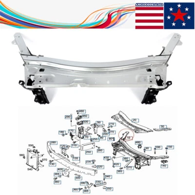 For Mercedes X253 GLC300 GLC350e 2016-2023 Front Radiator Upper Support Tie Bar  Foto 1 de 4