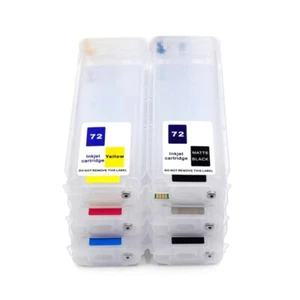 280ML For HP72 Empty Ink Cartridge For HP T610 T770 T790 T795 T1100 T2300 T1120 - Picture 1 of 7