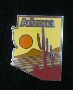 WILLABEE & WARD ANSTECKNADEL ARIZONA STATE SAMMLERSTÜCK KOMMT MIT STATISTIKKARTE - Bild 1 von 4