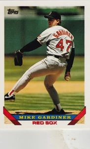 FREE SHIPPING-MINT-1993 Topps #241 Mike Gardiner Red Sox - Picture 1 of 1