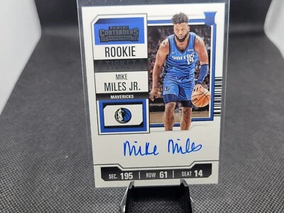 2023-24 Panini Contenders - Rookie Ticket #114 Mike Miles Jr. (AU, RC) - Image 1 of 2