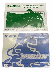 Original Yamaha Owners Manual Book 2006 Bruin 350 YFM35FAV OEM + Practice Guide! - Bild 1 von 9