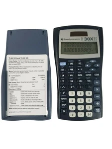 Texas Instruments TI-30X IIS Scientific Calculator 2-Line w/ Cover Blue - Picture 1 of 12