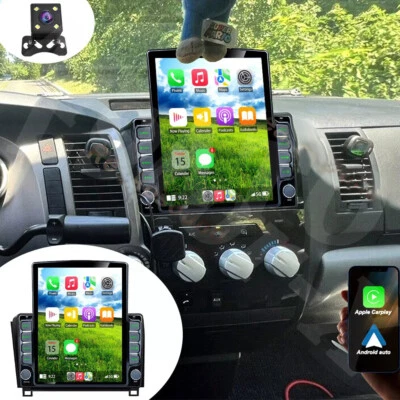 For Toyota Tundra 07-13 Sequoia 08-19 Carplay Car Stereo GPS Navi BT Radio Camer Foto 1 de 4