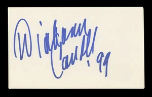 Diahann Carroll Julia 99 Authentic Signed 3x5 Index Card BAS #AD70148 - Picture 1 of 2