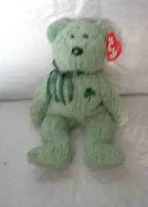 TY - Beanie Baby - Trébol - Peluche de oso - Imagen 1 de 1