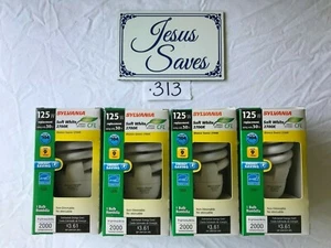 4- Sylvania CFL 125 Watt, Non-Dimmable CFL Bulb. CF30EL 29792 #313 - Picture 1 of 1