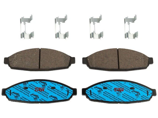 Front Brake Pad Set For 2003-2011 Lincoln Town Car 2004 2005 2006 2007 KS633XH - Image 1 of 1