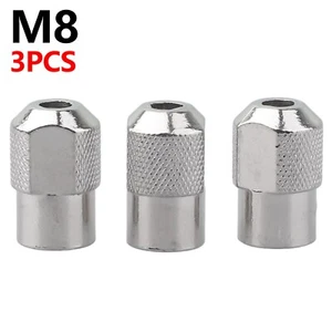 Amoladora eléctrica con pinza de tuerca de mandril 3* accesorios herramientas rotativas gadgets plateados - Imagen 1 de 15
