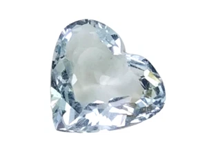 1.05cts Blue natural aquamarine heart shape loose gemstones "see video" - Picture 1 of 3