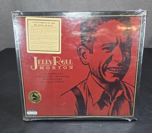 Jelly Roll Morton Complete Library of Congress Recordings Alan Lomax CD Set NEW - Foto 1 di 18