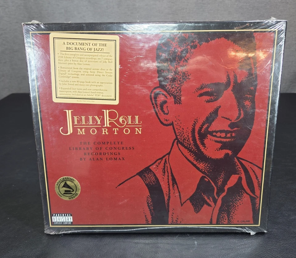 Jelly Roll Morton Complete Library of Congress Recordings Alan Lomax CD Set NEW - Image 1 of 4