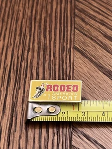 Pin de solapa esmaltado deportivo Rodeo America’s #1 ENVÍO GRATUITO - Imagen 1 de 2