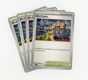 4x N's Castle 152/159 x4 - Journey Together - Pokemon TCG - Playset - Picture 1 of 3