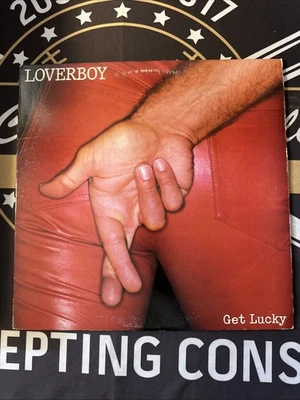 LOVERBOY - Get Lucky  VG+ RECORD - M02 - Image 1 of 2
