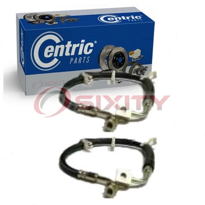 2 pc Centric Front Brake Hydraulic Hoses for 1967 Ford Fairlane Hoses Pipes  bt - Image 1 of 4
