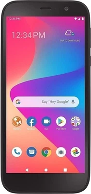 Total Wireless Blu View 2 4G LTE Prepaid Smartphone (Locked) - Black - 32GB -... - Image 1 of 4