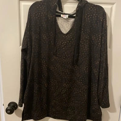 LuLaRoe Eliza - Size XL - Light Hoodie - Image 1 of 4