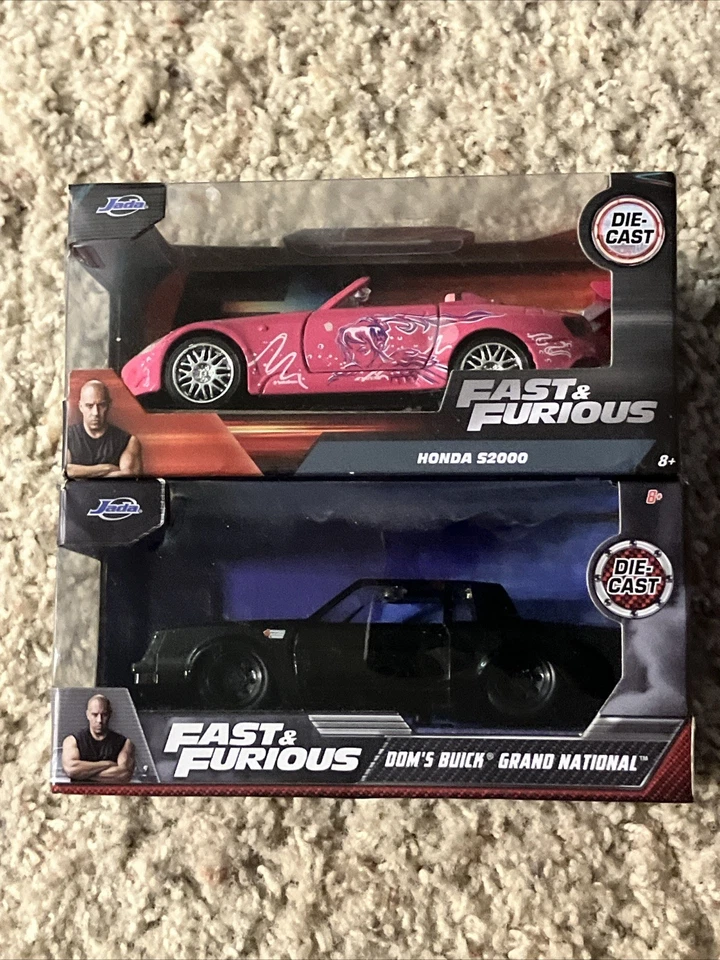 DOM'S BUICK GRAND NATIONAL "FAST & FURIOUS" 1: 24 压铸汽车 JADA 黑色 全新 — 第 1/1 张图片