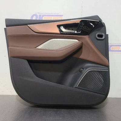 23 2023 ACURA MDX DOOR TRIM PANEL FRONT LEFT DRIVER BROWN BLACK  - Image 1 of 4