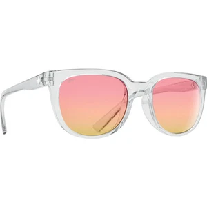 Spy Optics Women's Bewilder Translucent Light Gray Sunglasses - Picture 1 of 6