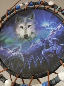 Himno Bradford Exchange Sacred Spirit Atrapasueños Nightfall de Robin Koni - Imagen 1 de 5