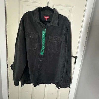 Camisa Union Bay Pana Gris Oscuro Abotonada Peso Pesado Hombre Talla XL Foto 1 de 4