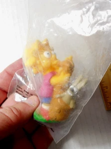 Tarjeta de colección Burger King Lisa Sax Bunny 1990 Los Simpson y Bookmark años 90 - Imagen 1 de 6