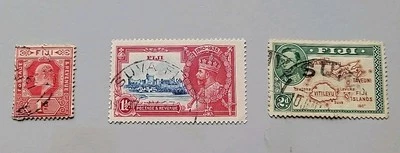 Old FIGI Stamps.  LOT Of 3. Used. 1905-1938. - Image 1 of 4